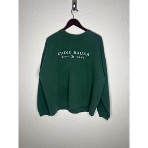 Vintage Green Eddie Bower Crewneck Sweatshirt L